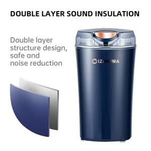 Electric Coffee Grinder – Portable Stainless Steel Coffee & Spice Grinder for Fresh Beans and Herbs - Buygood